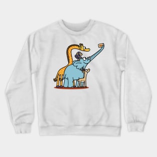 selfie sick Crewneck Sweatshirt